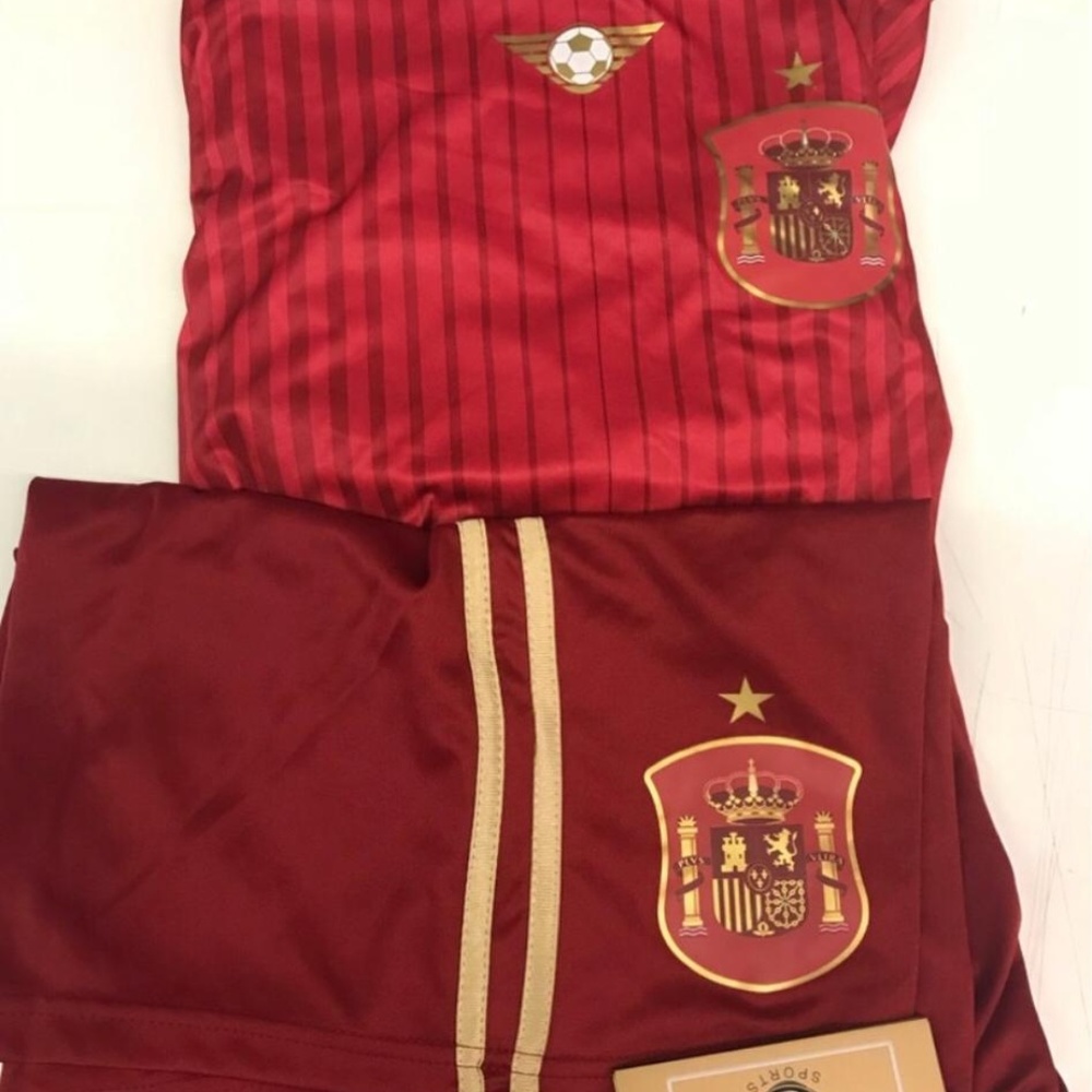 Spain Jersey and Shorts